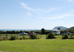 Stunning views of the National Trust Headland and Bardsey Island